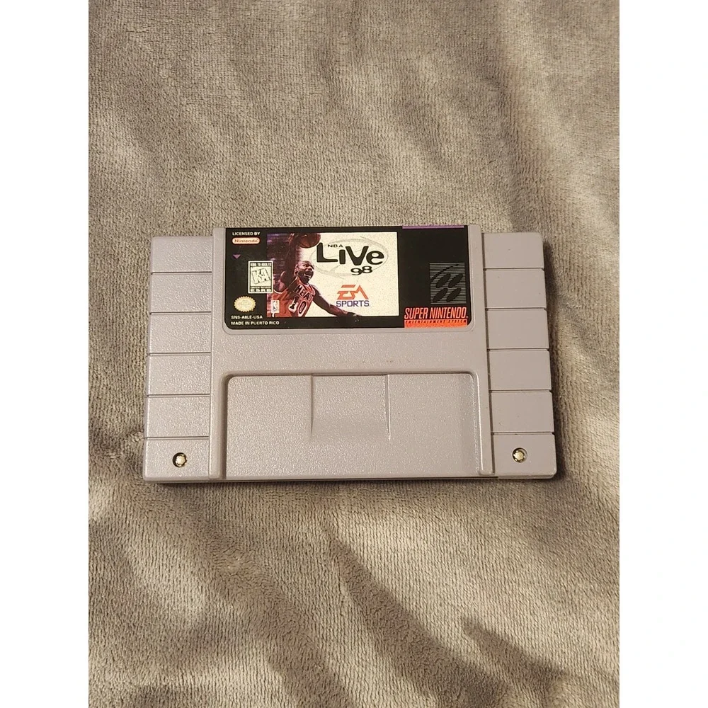 NBA LIVE 96 cart SNES Super Nintendo